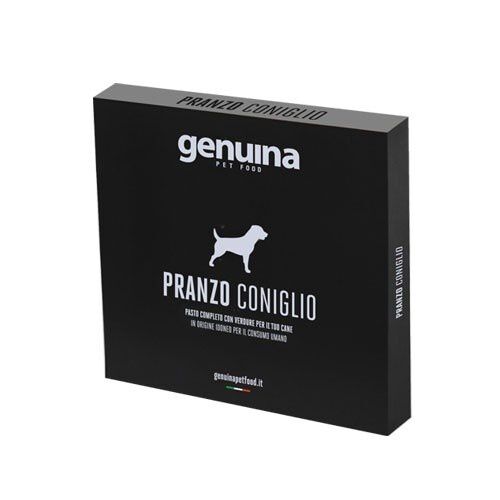 Genuina pet food pranzo coniglio hamburguesa sabor conejo para perros, , large Imagen numero 1