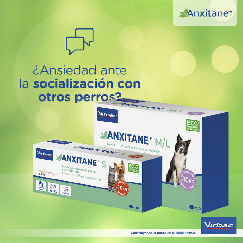 Virbac Anxitane Relajantes en Comprimidos para perros y gatos, , large image number null