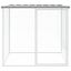 vidaXL Gallinero con techo acero galvanizado gris claro 603x98x90 cm, , large indicador imagen numero 18
