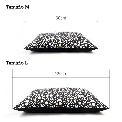 Colch&oacute;n para perros The Pet Lover Abecedario, , large Imagen numero 3