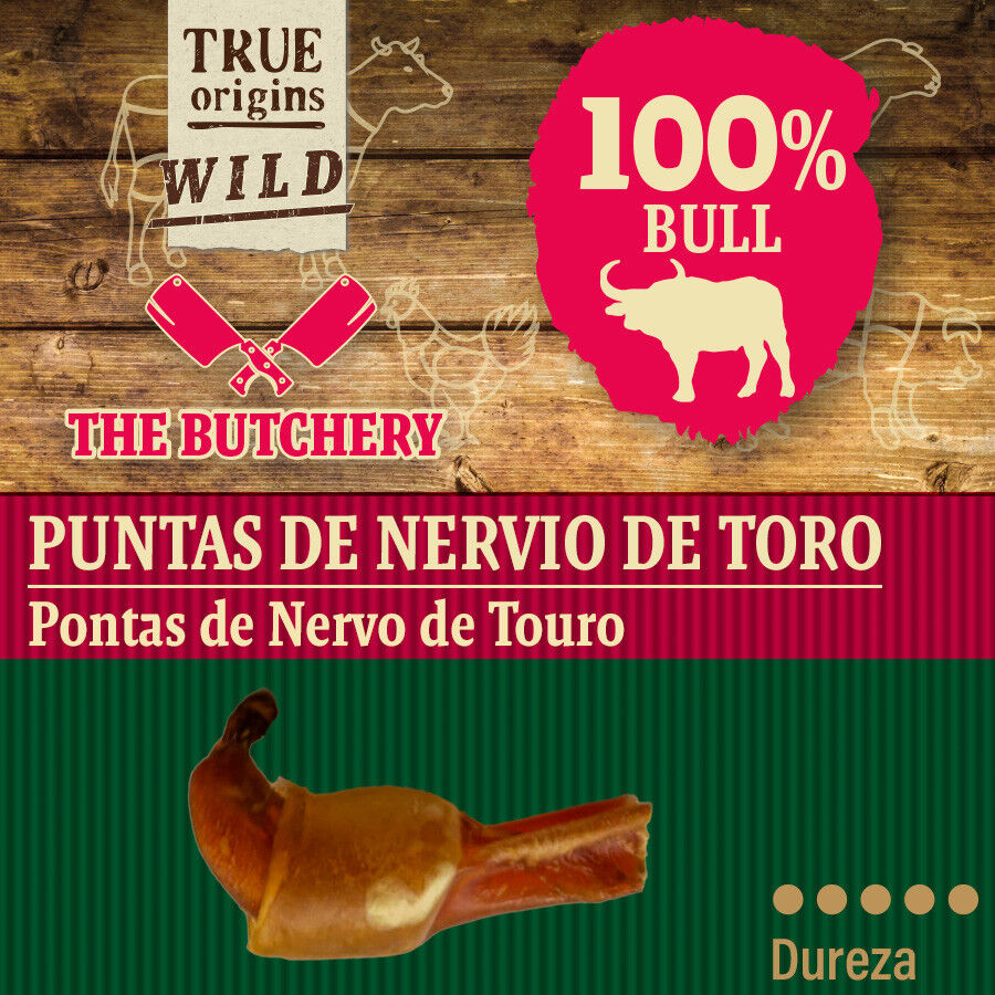 True Origins Wild Puntas Nervio Toro Snack para perros, , large Imagen numero 4