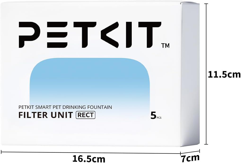 PETKIT Filtro para fuente de agua de gato,5 unidades, compatible con la fuente sin cable EVERSWEET MAX para gatos, carb&oacute;n activado, filtraci&oacute;n de alta eficiencia, , large Imagen numero 5