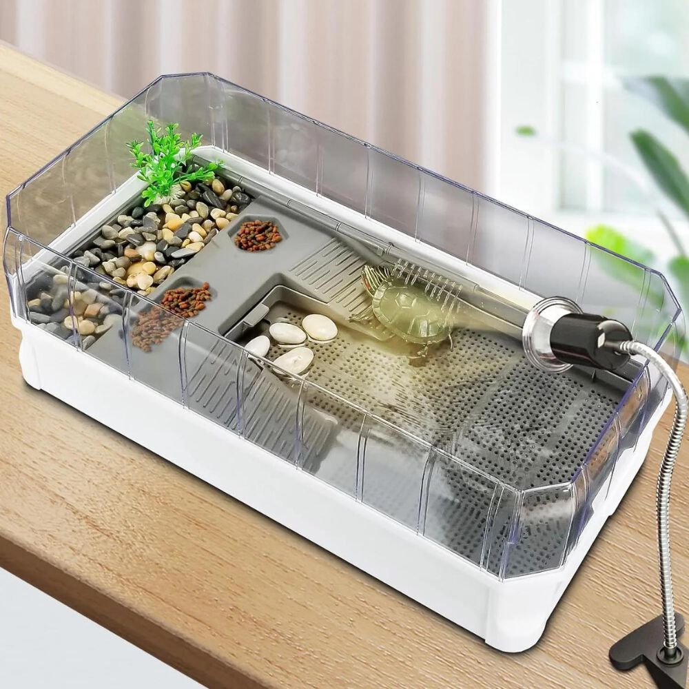 Tortuguera H&aacute;bitat para Tortugas Tonia - Acuario para Tortugas, , large Imagen numero 3