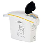 Almacenamiento de comida dibujos para gatos color Blanco, , large image number null