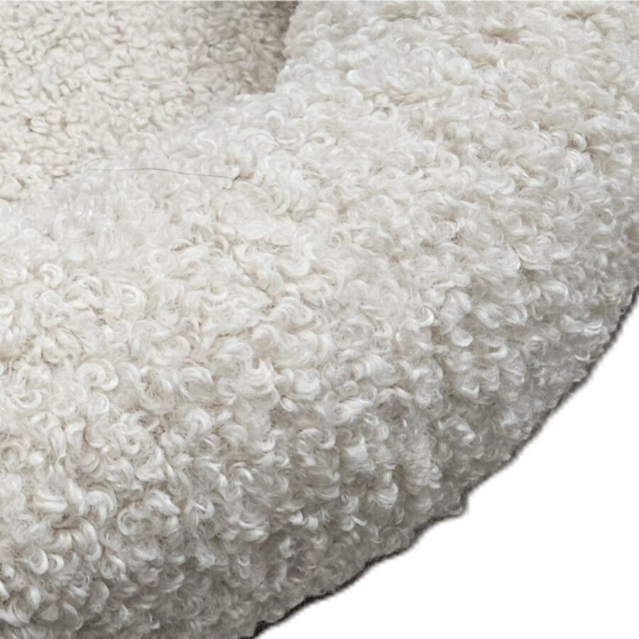 Leeby cama borreguito beige para cachorros, , large Imagen numero 4