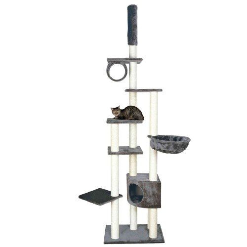 Trixie poste rascador Madrid gris para gatos, , large Imagen numero 2