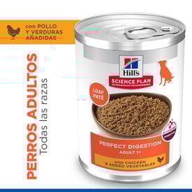 Hill's Science Plan Perfect Digestion Adult Pollo lata para perros