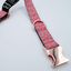 Baona collar haina de nylon reciclado rosa para perros, , large indicador imagen numero 4