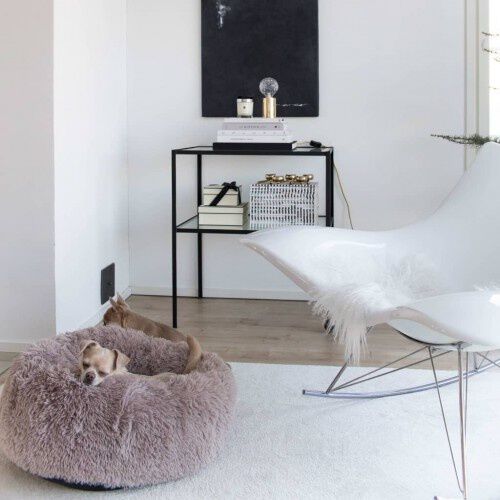 Cama suave para mascotas color Rosa, , large Imagen numero 5