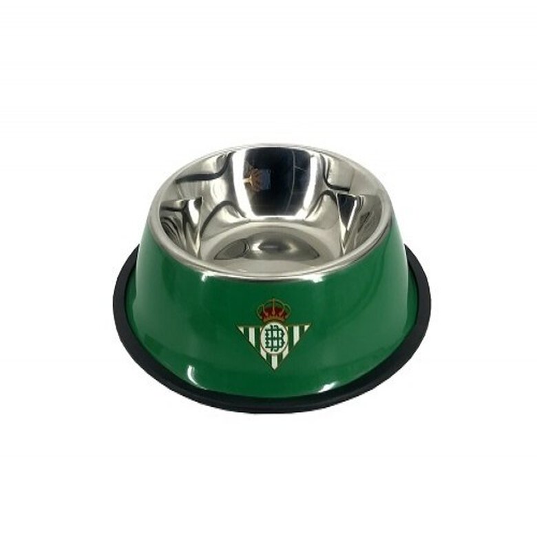Comedero-bebedero para mascotas escudo Betis color Verde, , large image number null