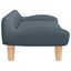 vidaXL Cama para perros de tela gris oscuro 70x40x24 cm, , large indicador imagen numero 3