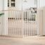 vidaXL Puerta para perros plegable 2 paneles madera de álamo 160 cm, , large indicador imagen numero 7