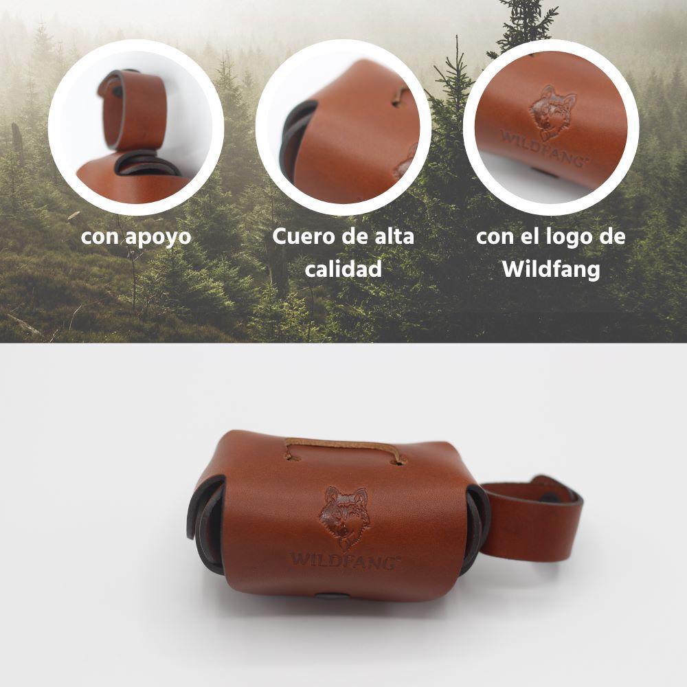 Wildfang - Donante de bolsas de cotal hecha de cuero, , large Imagen numero 3