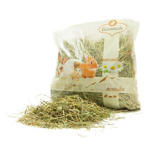Vivanimals heno manzanilla para conejos y roedores Imagen numero 1