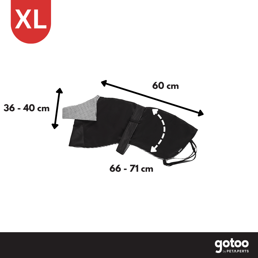 Gotoo Abrigo Gabardina para galgos, , large Imagen numero 4