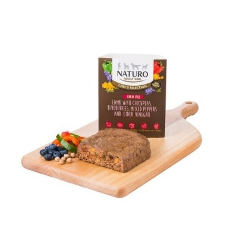 Naturo chef's select alimento húmedo pato y fruta para perros, , large image number null
