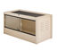 Terrario Grande para Reptiles y Otros pequeños Animales Mojave - 122x61x58cm - Decorativo para Interiores (marrón Claro), , large indicador imagen numero 1