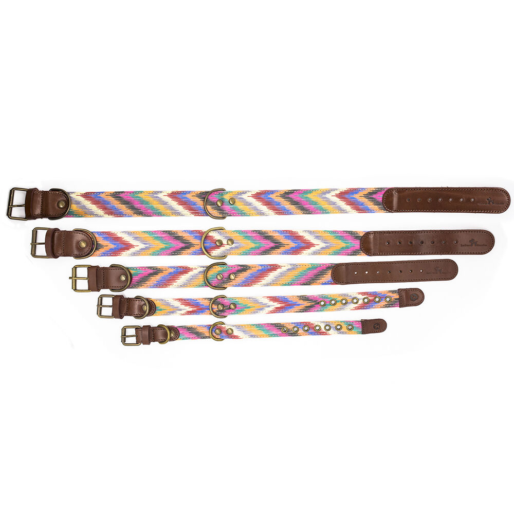 Ladran Gaucho Collar Zoe hecho a mano para perros thumbnail