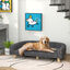 PawHut Sofá para Perros Gris Oscuro, , large indicador imagen numero 2