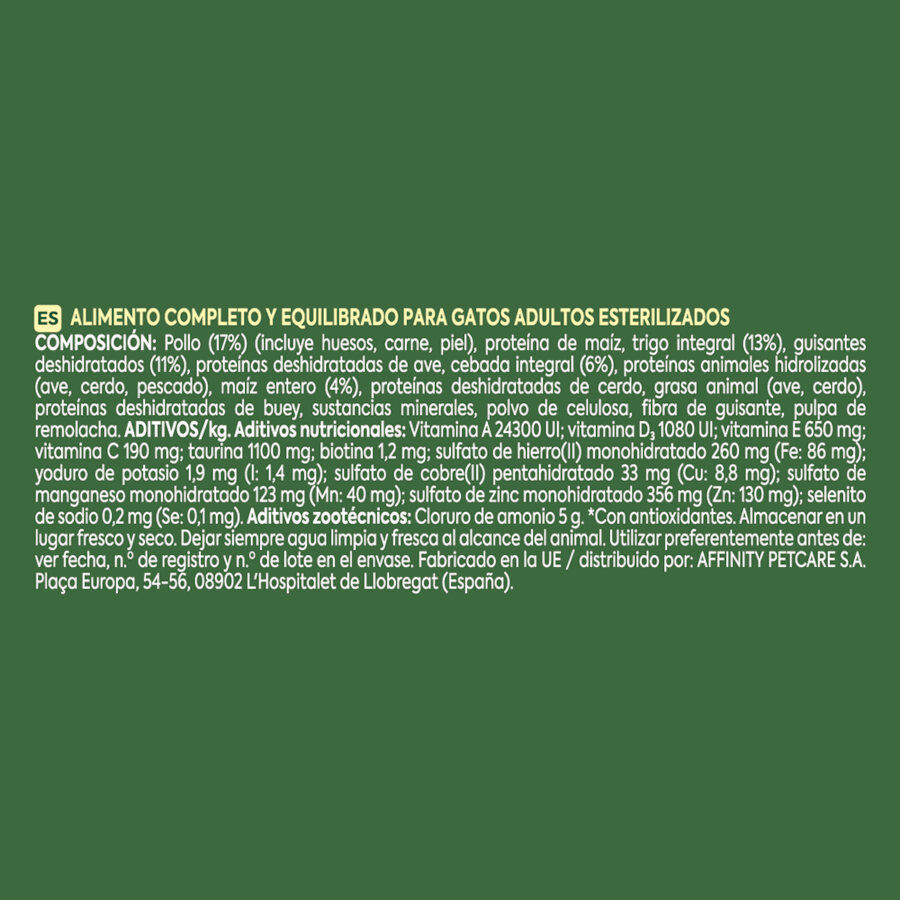 Ultima Pienso esterilizado con pollo para gatos adultos thumbnail