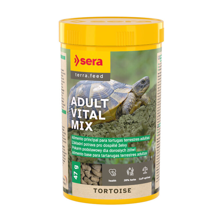 Sera Raffy Vital Comida para reptiles herbívoros