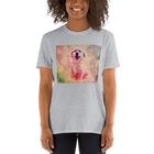 Mascochula camiseta mujer lienzo personalizada con tu mascota gris, , large image number null