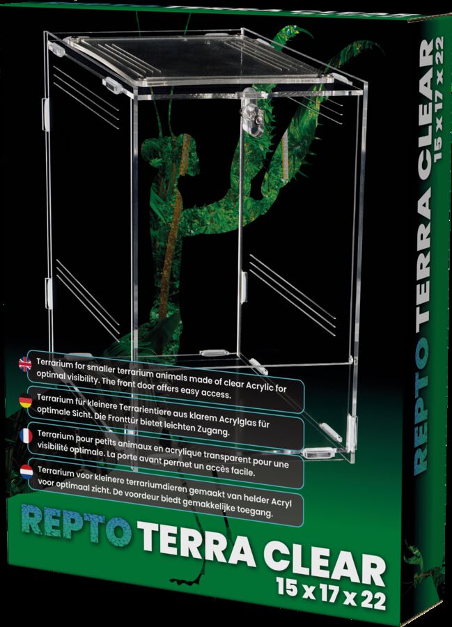 REPTO CLEAR terrario de cristal thumbnail