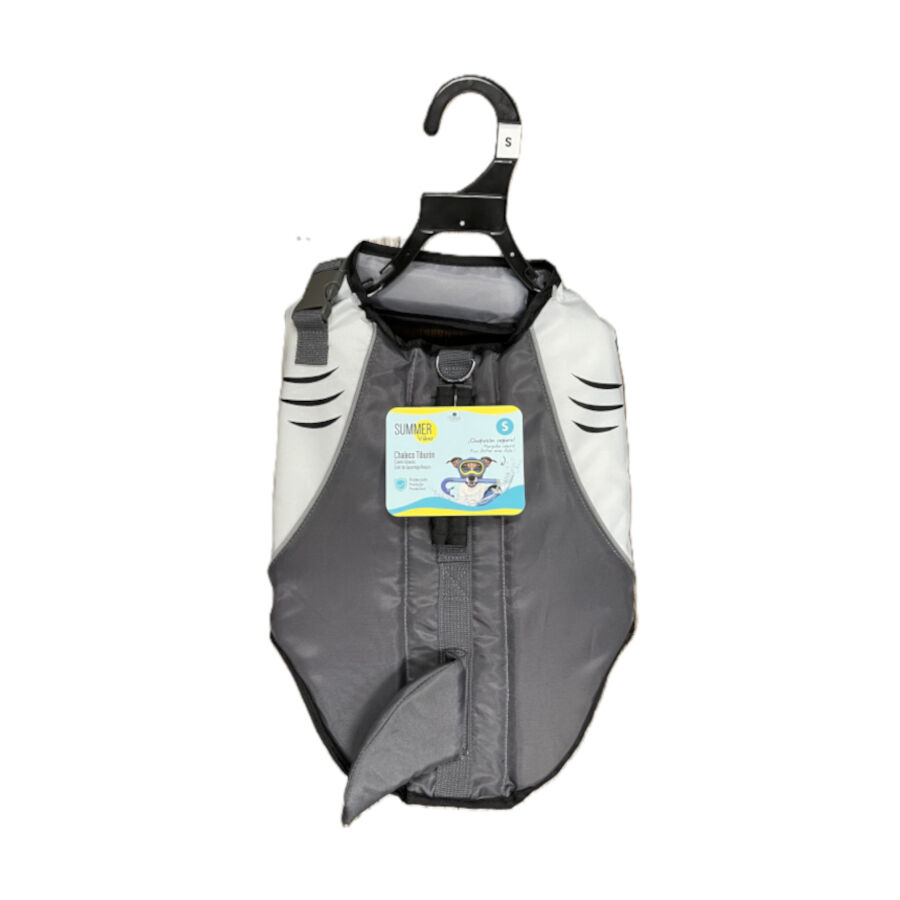 Summer Vibes Tiburón Chaleco Salvavidas para perros thumbnail