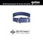 Gotoo Collar Biothane azul para perros, , large indicador imagen numero 4