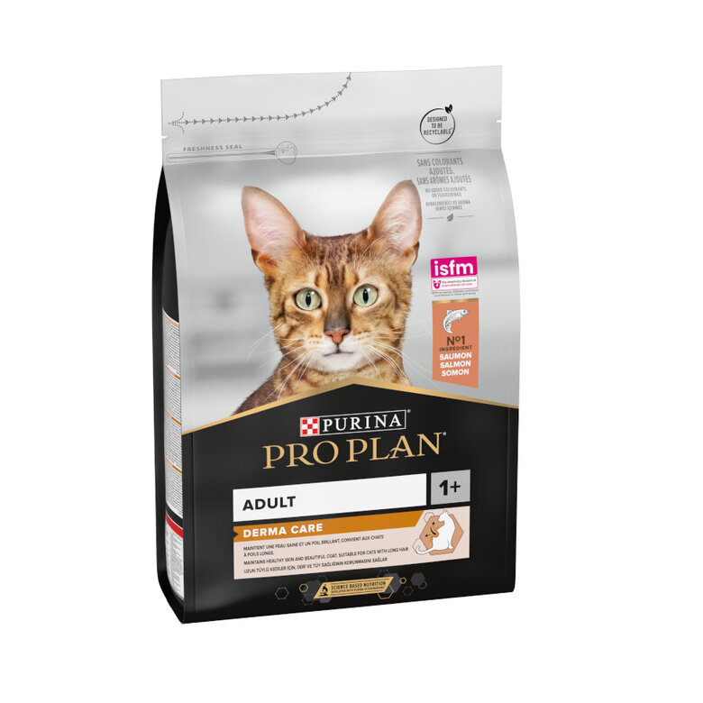 Purina Pro Plan Derma Plus salmón pienso gatos image number null