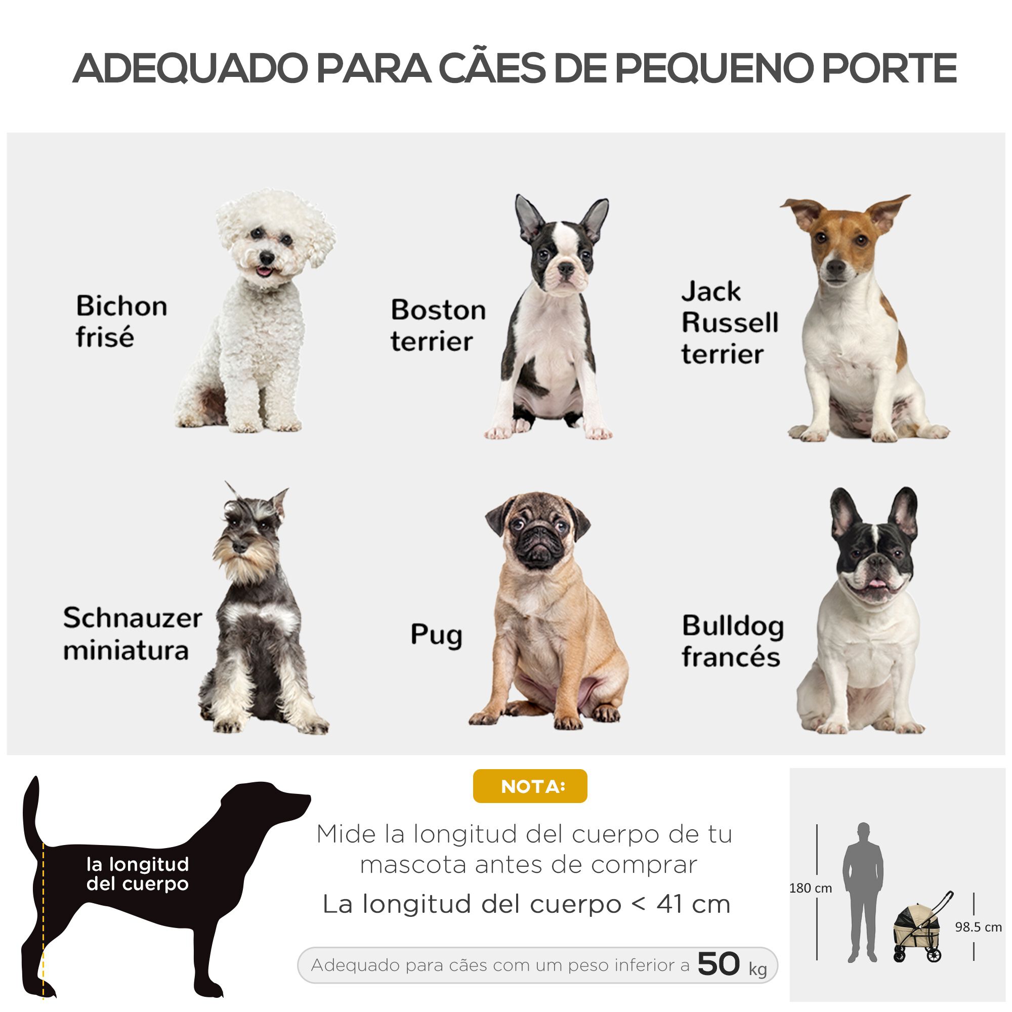 Pawhut Carrito Para Perros thumbnail