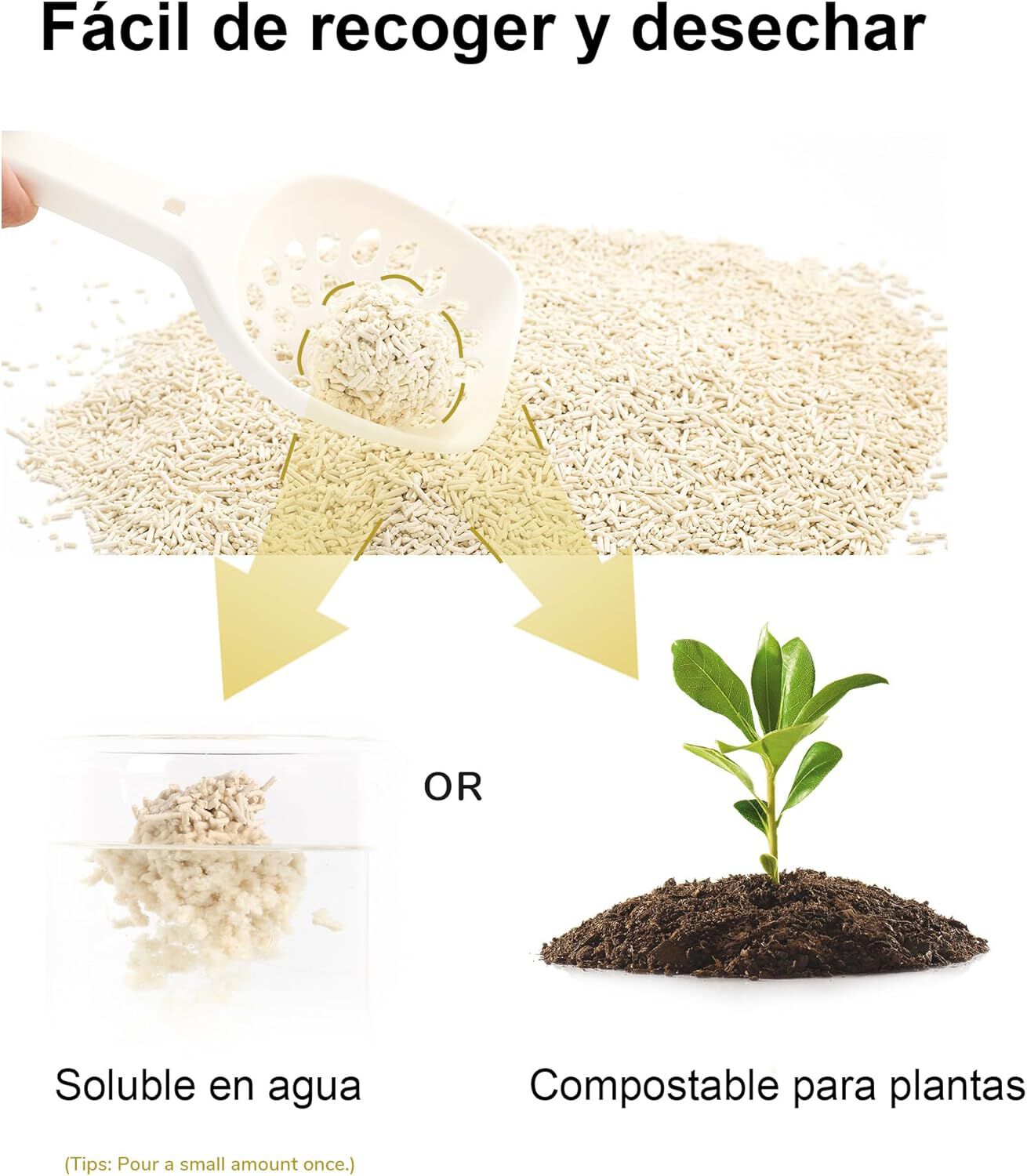 Arena de Tofu para Gatos (Original), , large Imagen numero 5