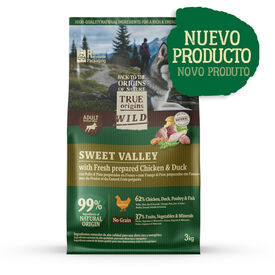 True Origins Wild Sweet Valley Pollo con Pato Pienso para perros