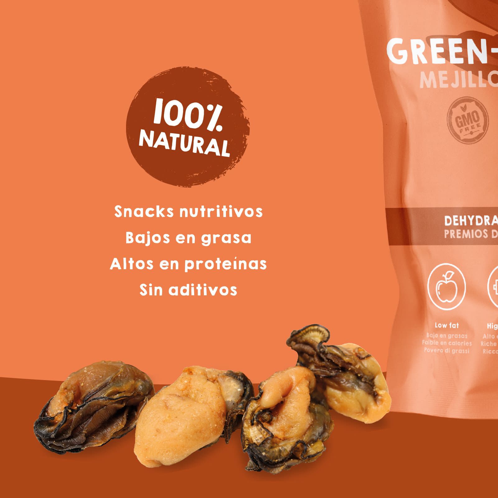 Snack Mejillones de Labio Verde para Perros y Gatos- 150g, , large Imagen numero 4