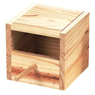 Nido de madera para isabelitas