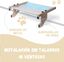 EL ÁTICO PETS Hamaca Gato Ventana. Uso Colgante a 2 Patas o en Suelo con 4 Patas. Cama Gato Radiador. Hamaca Ventana Gato. Cama para Gatos Grande. Cat Bed. Camita para Gatos, , large indicador imagen numero 2