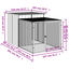 vidaXL Gallinero con corral acero galvanizado gris claro 110x405x110cm, , large indicador imagen numero 16