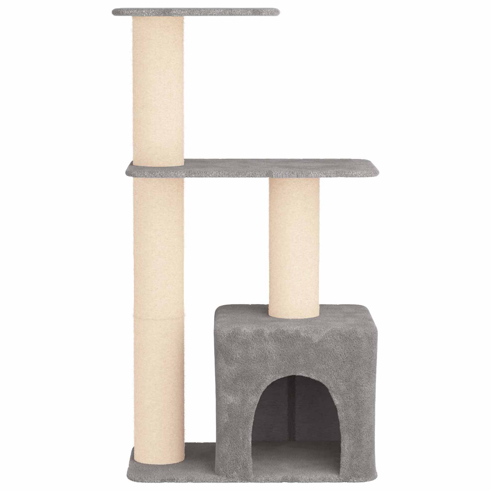 vidaXL &Aacute;rbol para gatos con postes de sisal &Aacute;rbol rascador Muebles animales, , large Imagen numero 5