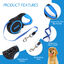 Nobleza Correa Perro Extensible, Correa de Perro retráctil de 360° sin enredos, Cinta Flexible para Adiestramiento y Paseo, para Perros Pequeños, Medianos (Azul, 3 Metros), , large indicador imagen numero 3