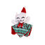 Kong Holiday Crackles Santa Kitty juguete para gatos, , large indicador imagen numero 1