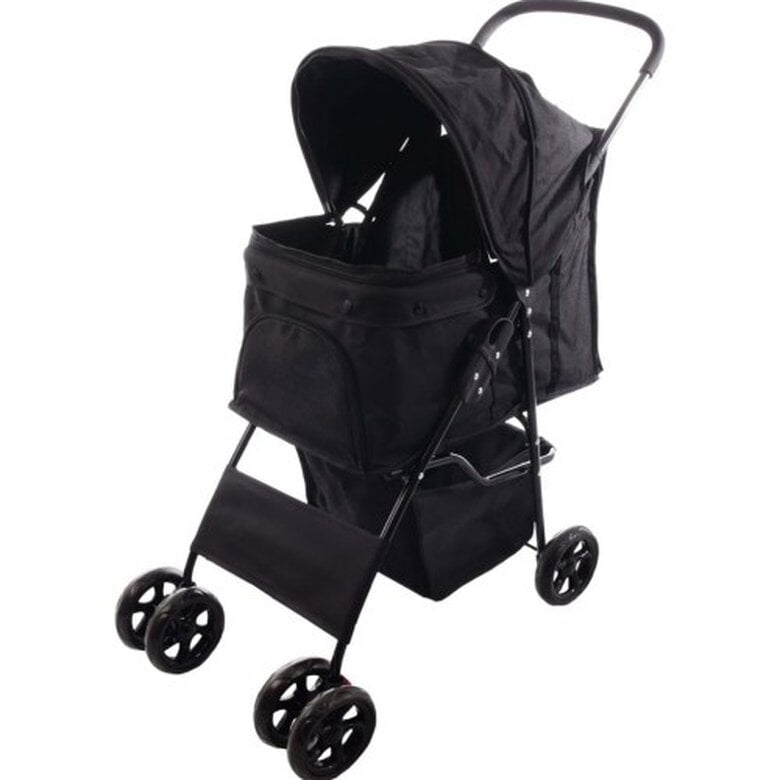 Cochecito de paseo para perro color Negro