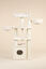 RHRQuality rascador relax plus beige para gatos, , large indicador imagen numero 2