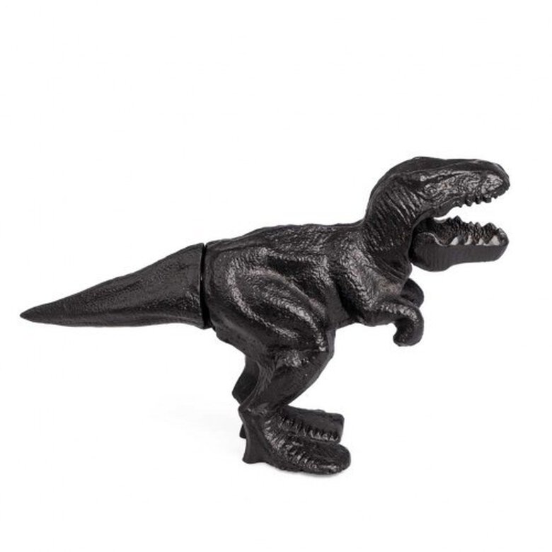 Cascanueces en forma de dinosaurio T-Rex color Negro, , large image number null
