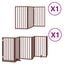 Vidaxl Puerta para Perros Plegable Paneles Puerta para Mascotas Madera de &Aacute;lamo, , large indicador imagen numero 1