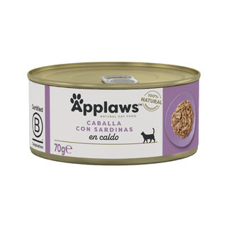 Applaws Caballa y Sardina lata para gatos