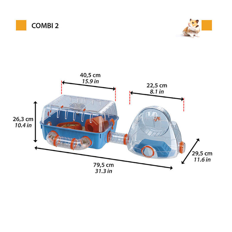 Ferplast Combi2 Complemento Jaula para hámsteres, , large image number null