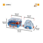 Ferplast Combi2 Complemento Jaula para hámsteres, , large image number null