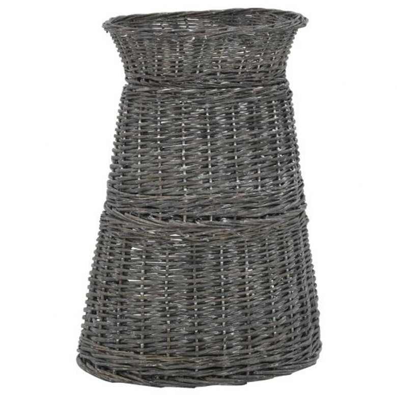 Cesta con cojines de sauce para gatos color Gris, , large image number null