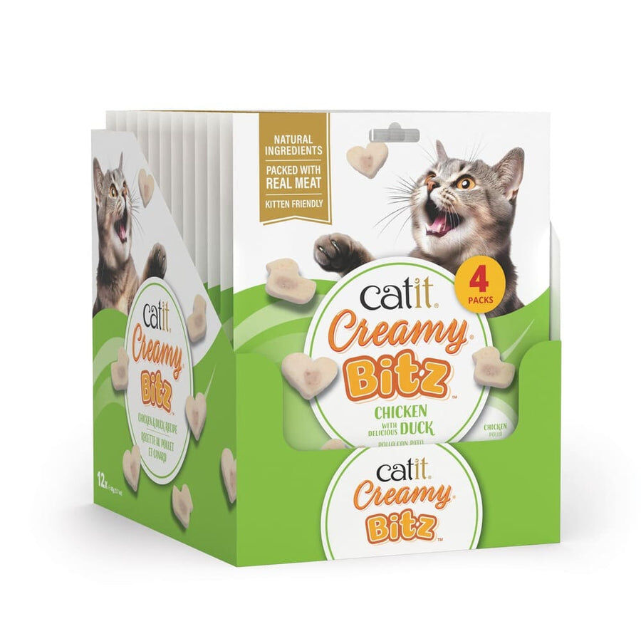 Snacks Catit Creamy Bitz Pollo con Pato, 4 x 12 g, , large Imagen numero 2