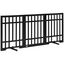 PawHut Barrera de Seguridad Plegable para Perros Valla de Madera, , large indicador imagen numero 1